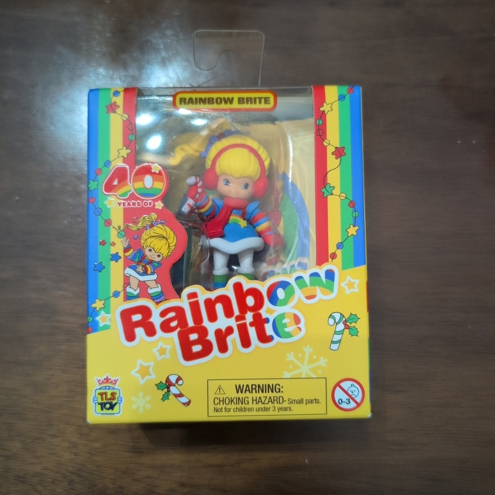 TLS Toy Rainbow Brite 40th Anniversary Figure Holiday Winter Edition